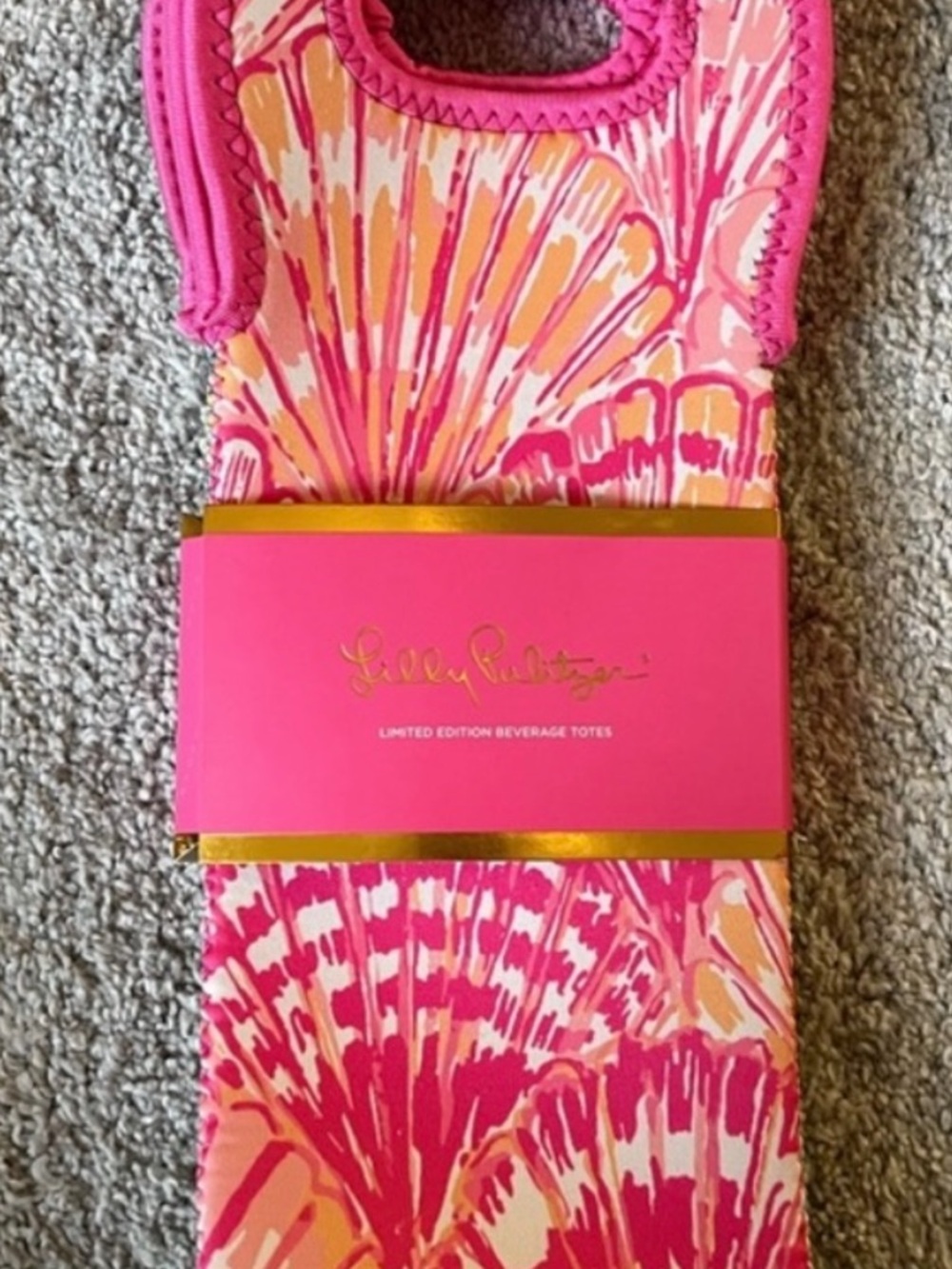 Lilly Pulitzer Beverage/ Wine Tote (EUC)